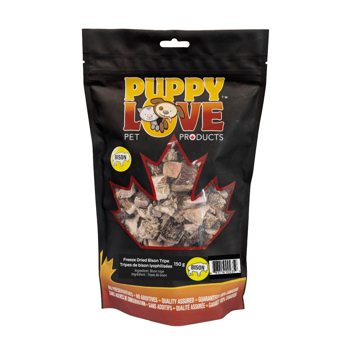 Freeze Dried Bison Tripe 150g