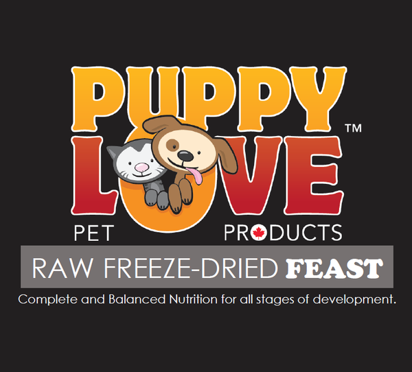 Puppy Love Raw Freeze Dried Feasts