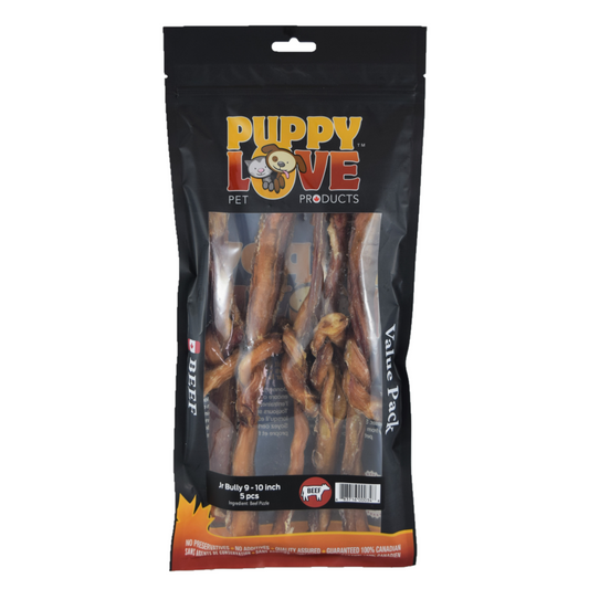 Jr Bully 9-10 Inch - 5 Pack