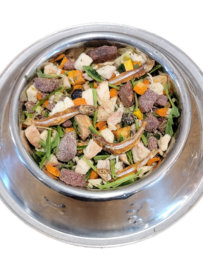 Puppy Love Raw Freeze Dried Feast - Surf & Turf