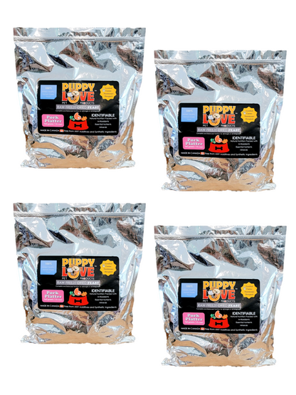 Puppy Love Raw Freeze Dried Feast - Pork Platter