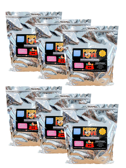 Puppy Love Raw Freeze Dried Feast - Pork Platter