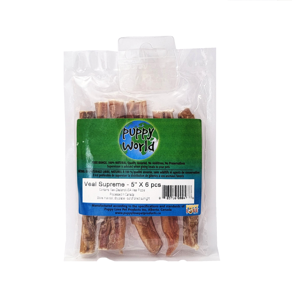 Supreme Veal Chews 5" - 6 Pack